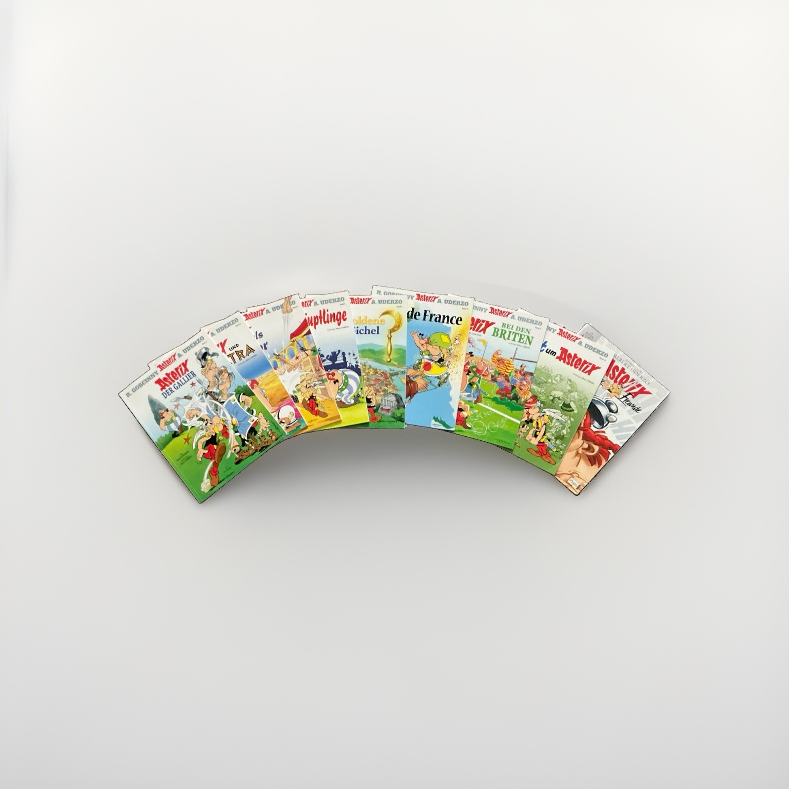 Raccolta Fumetti Asterix - Volume 1-6, 8, 15 + Asterix e i suoi amici