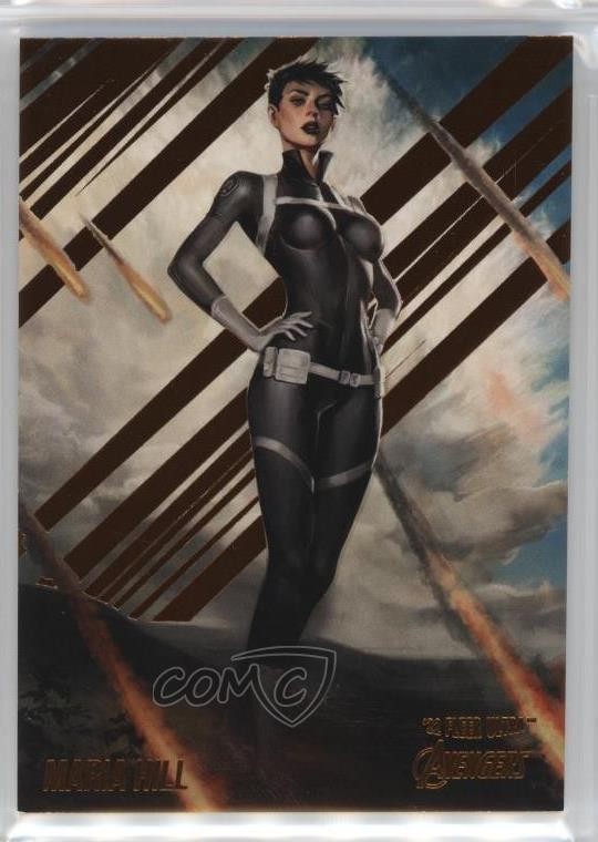 2022 Fleer Ultra Avengers Orange Foil 301/549 Maria Hill #42 04fu