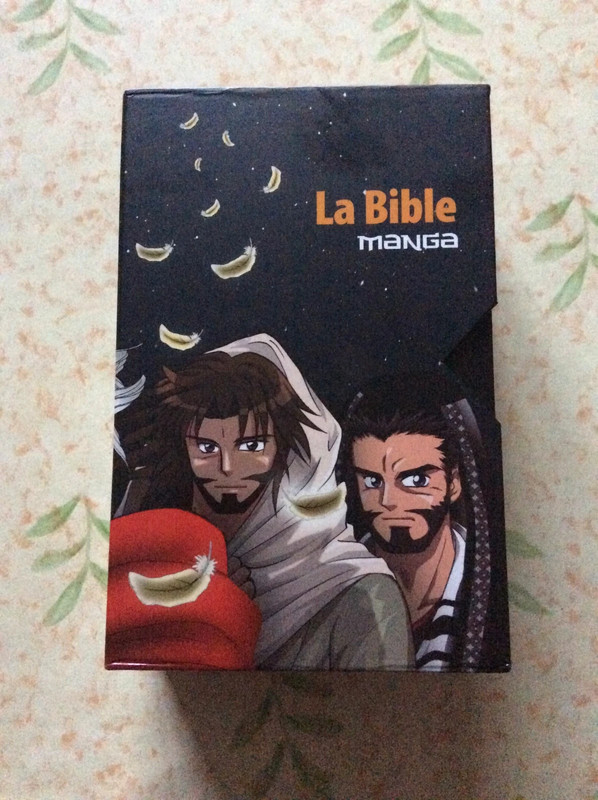 Coffret Collection La Bible Manga Intégral (le tome 4 n'est pas celui du coffret)