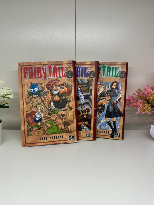 Fairy Tail tome 1.2.3