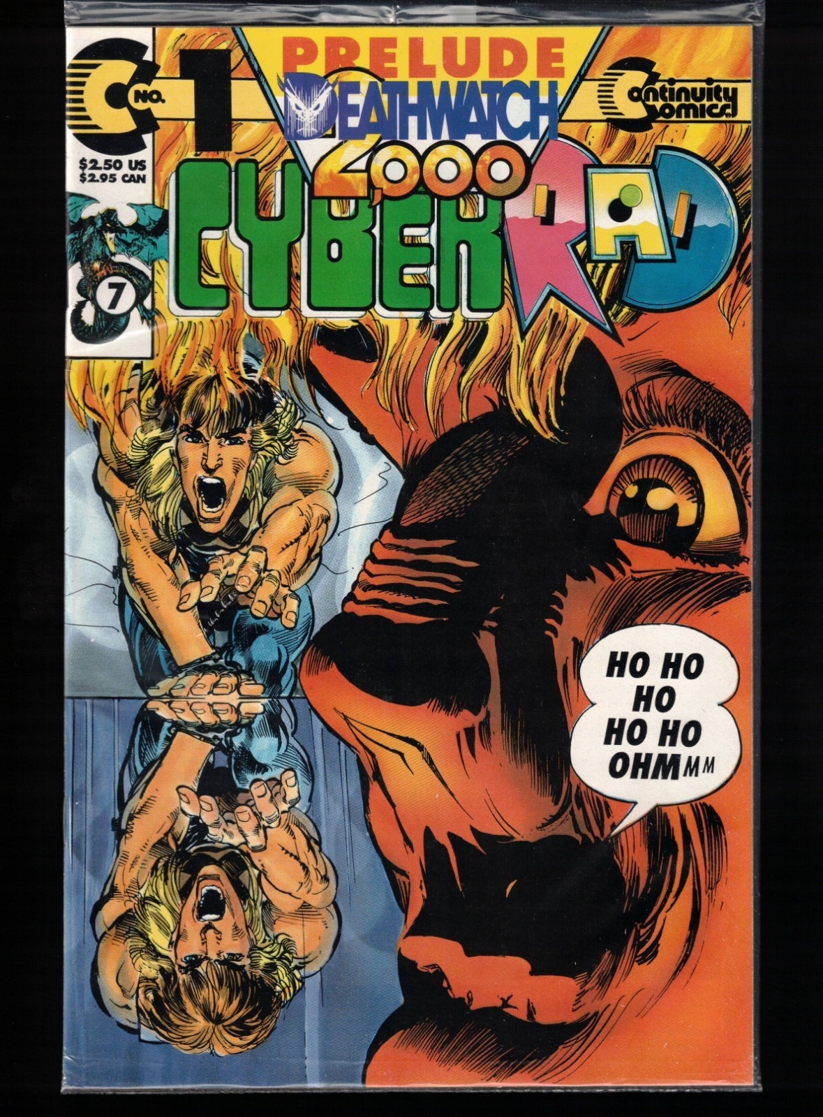 Cyberrad #1 Neal Adams Continuity Comics Polisacco!  VF/NM 1993