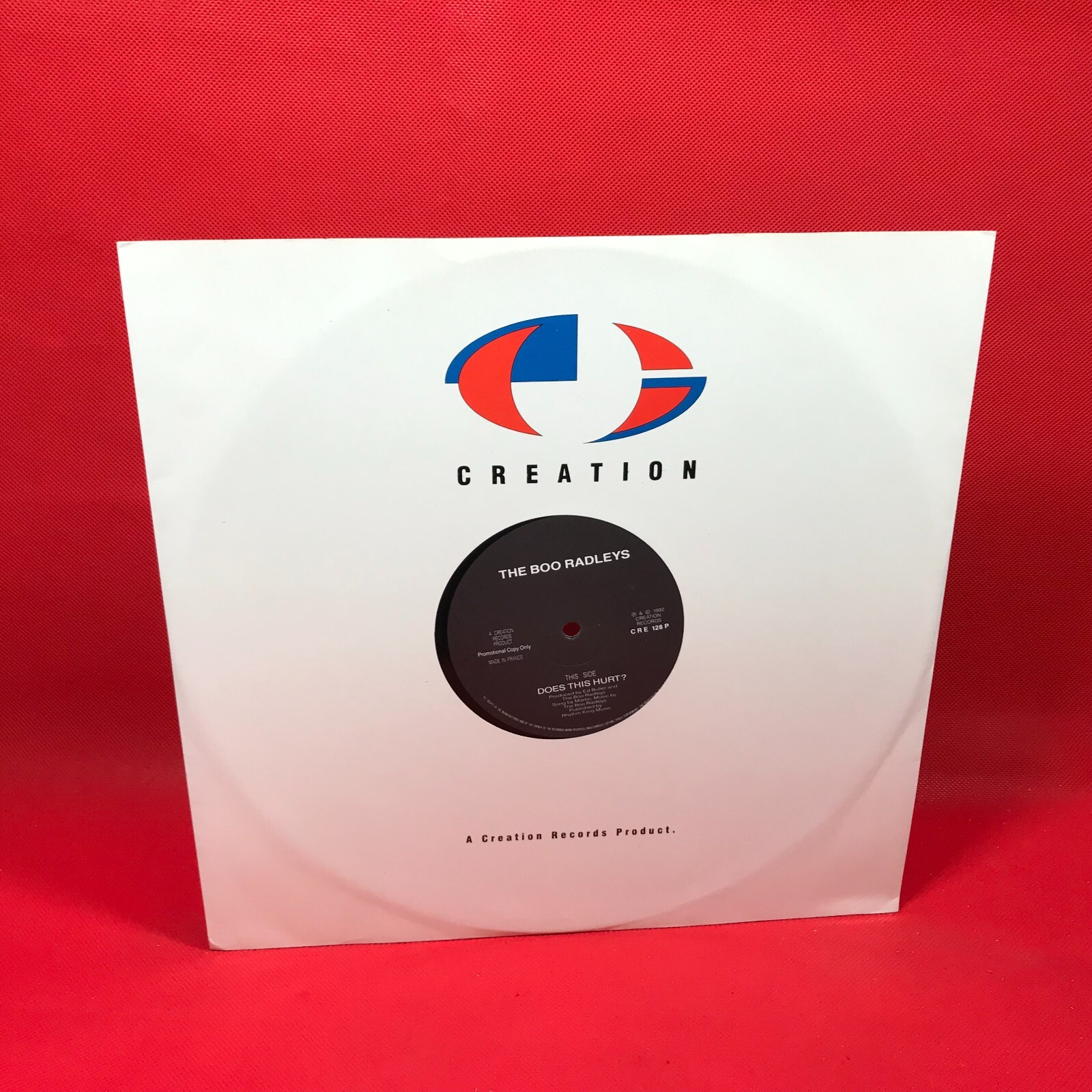 BOO RADLEYS Does This Hurt? - 1992 UK one sided promo 12" vinyl single Creation