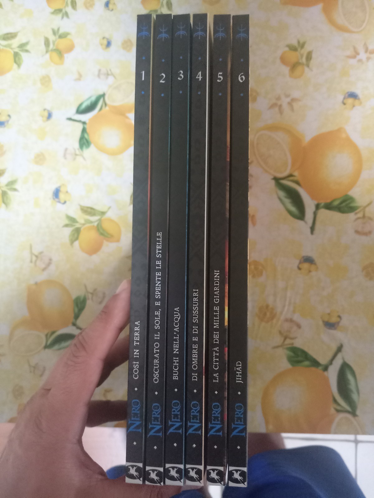 NERO 1 2 3 4 5 6 MAMMUCARI CARTONATO BONELLI - COMPLETA LA COLLEZIONE