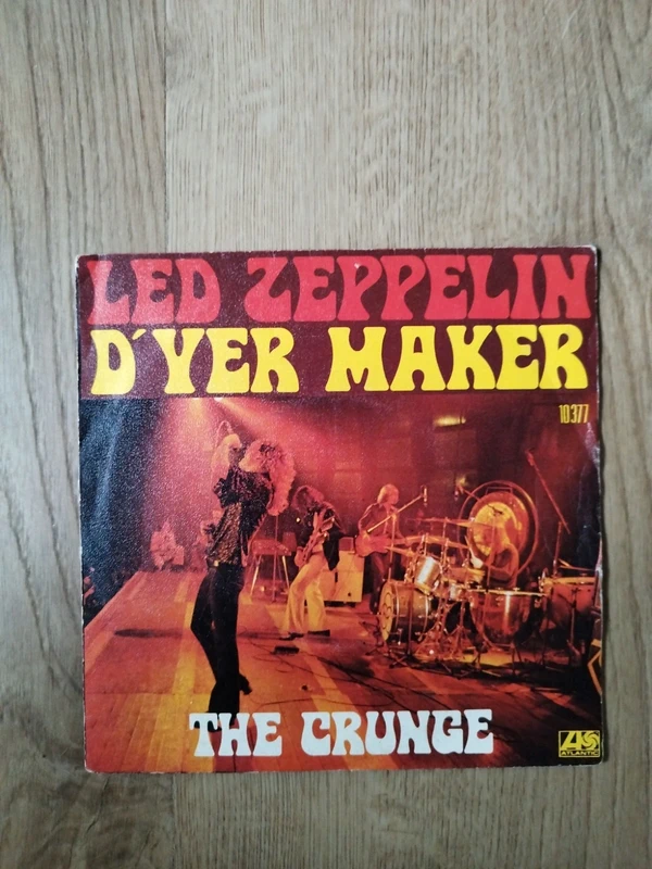 45 tours Led Zeppelin d'yer maker