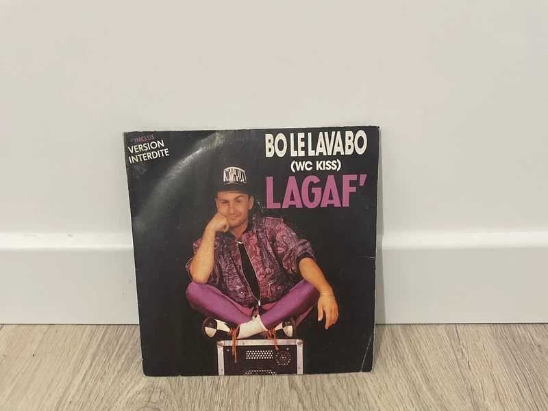 Lagaf – Bo le lavabo WC Kiss 45 tours 1989