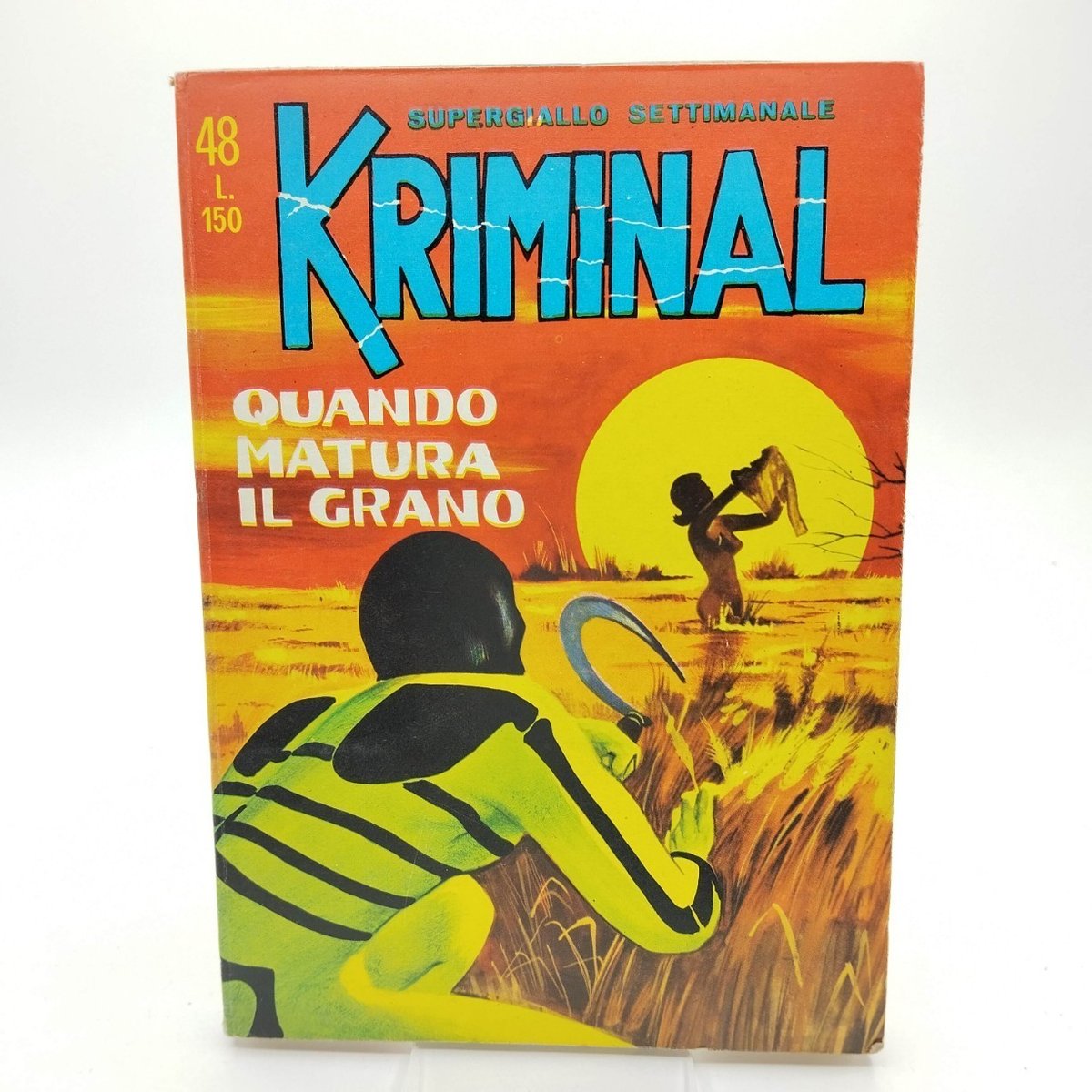 KRIMINAL N. 48  QUASI DA EDICOL A    AUT. 6636  ED. CORNO MAG. 1966 [UFF-32-48]