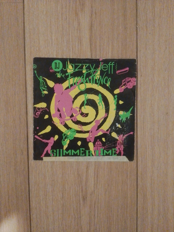 DJ Jazzy Jeff and The Fresh Prince - Summertime (7" made in Europe)