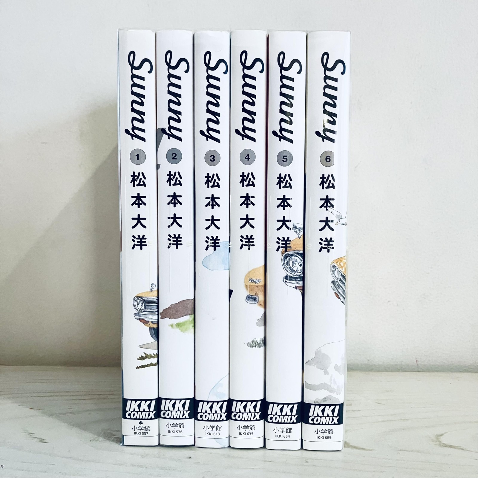Shogakukan Sunny Comic set completo di 6 volumi IKKI COMIX