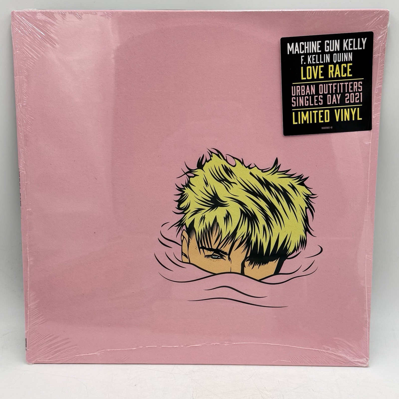 Machine Gun Kelly Love Race Limited Edition Single Black Vinyl LP SEALED