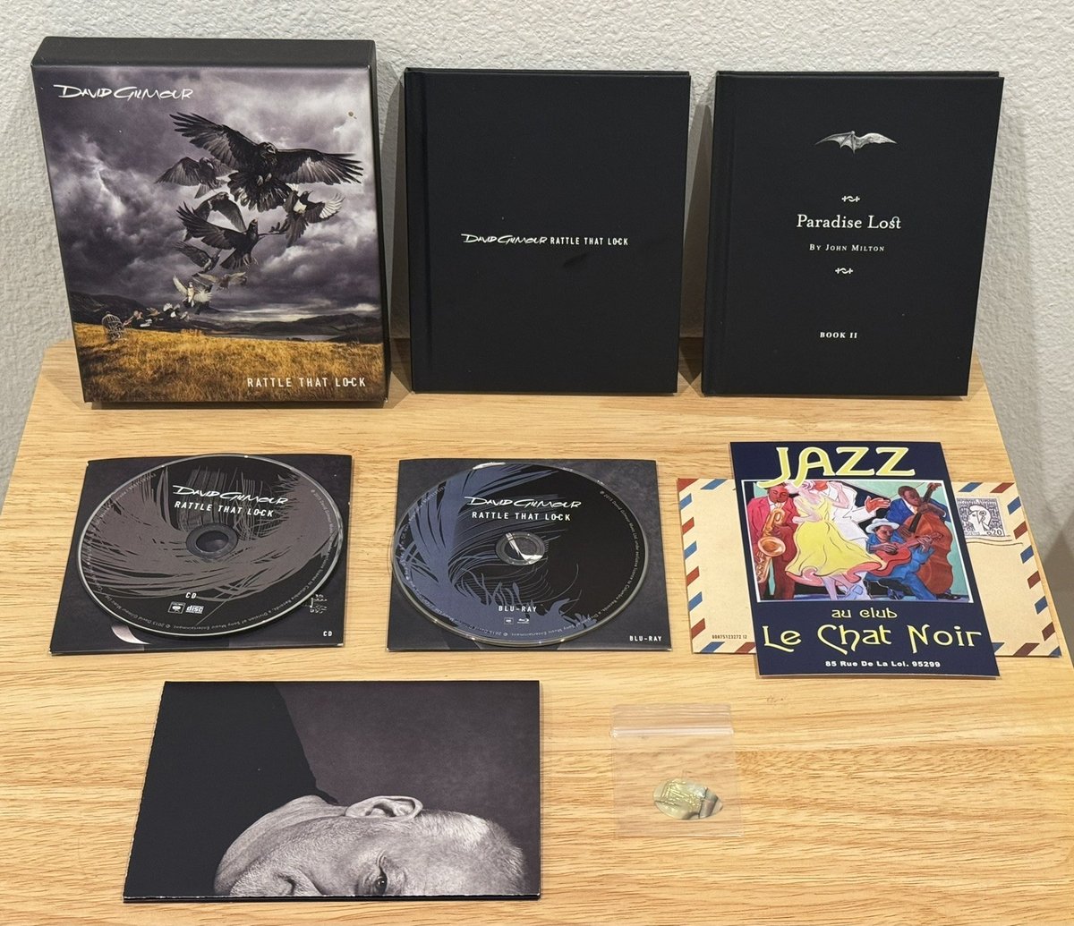 David Gilmour Rattle The Lock Deluxe Edtion CD + Blu-Ray Box Set COMPLETE
