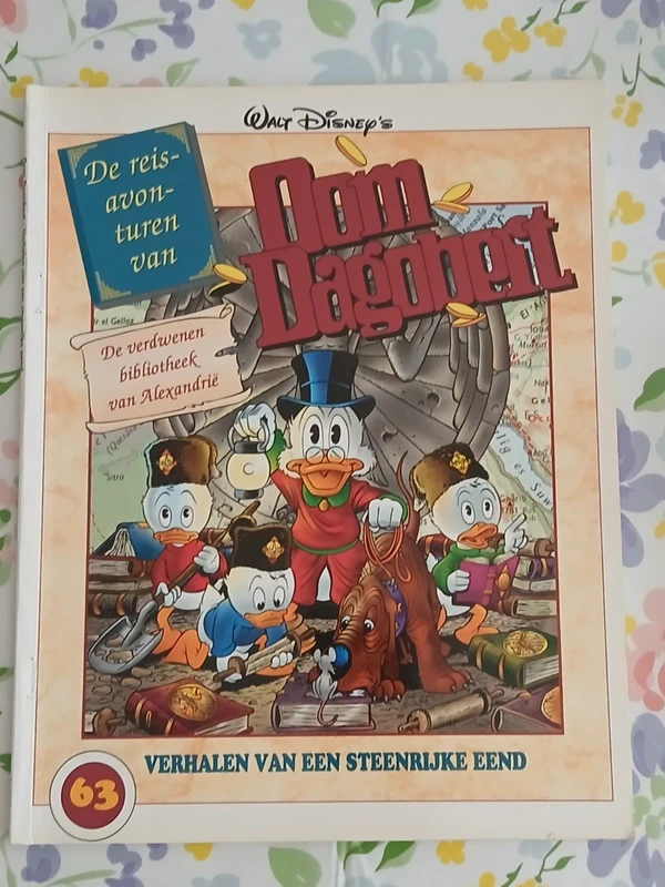 De reisavonturen van Oom Dagobert - 63 De verdwenen bibliotheek van Alexandrië