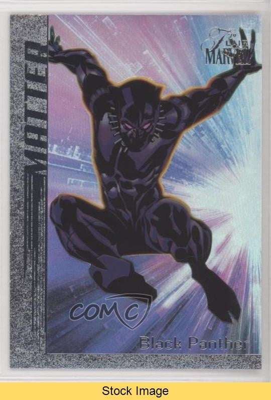2019 Flair Marvel Matter Black Panther #M-14 READ b7b