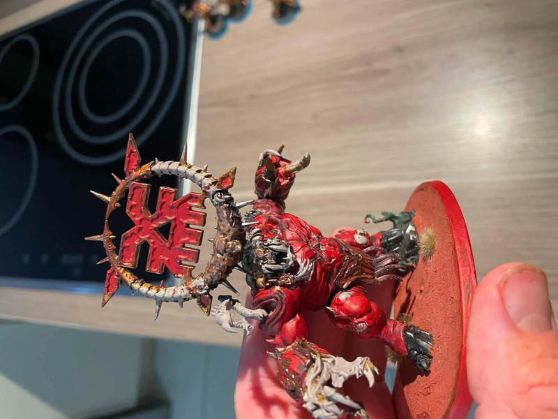 Figurine Khorgorath - Blades of Khorne (Warhammer Age of Sigmar) - Peinte