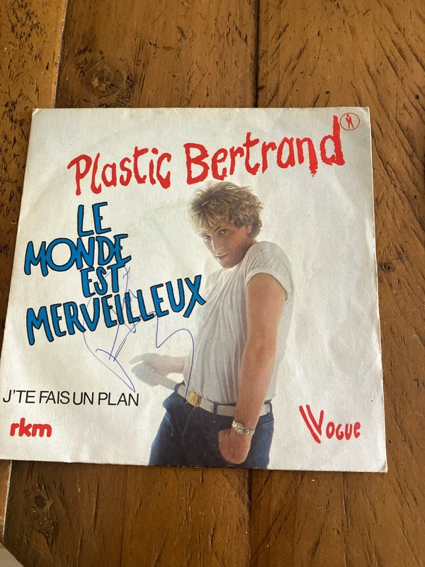 Plastic Bertrand « Le monde est merveilleux »