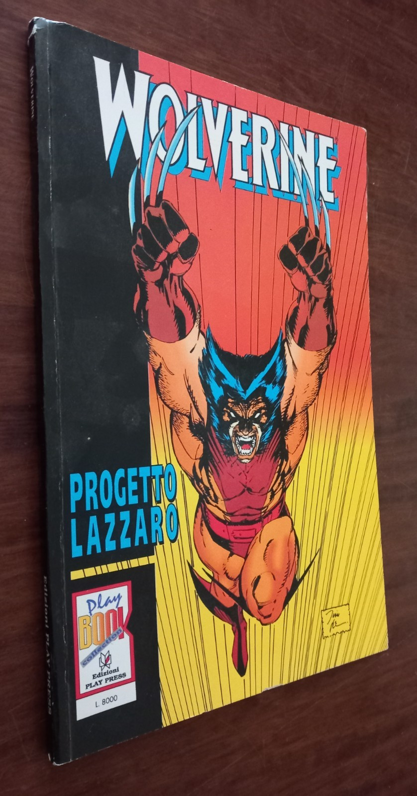 B6429 PLAYBOOK COLLECTION WOLVERINE PROGETTO LAZZARO N°34