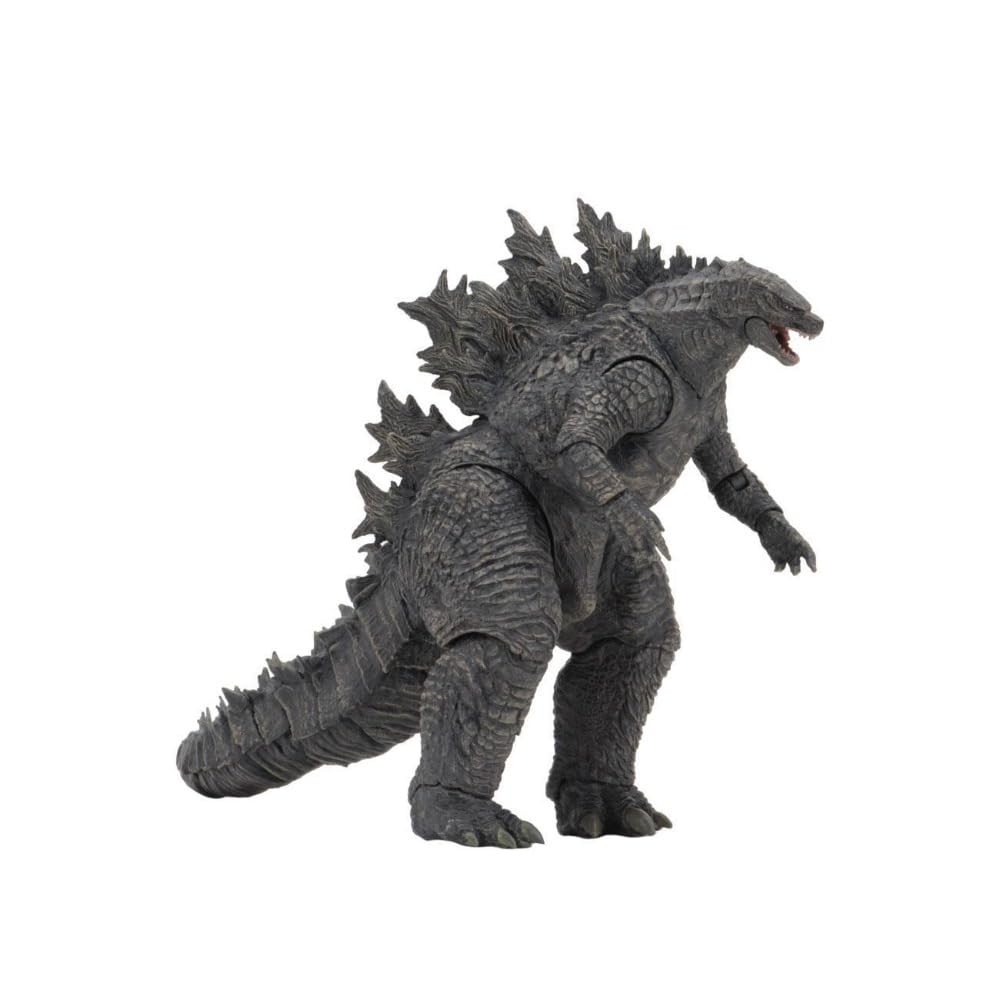 Statue Kaiju articulée à dos gris - Figurine monstre articulée de 17,8 cm de