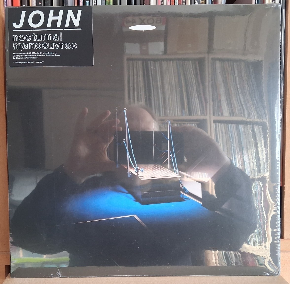 (32) John – Nocturnal Manoeuvres LP ltd, transparent grey vinyl NEW/SEALED