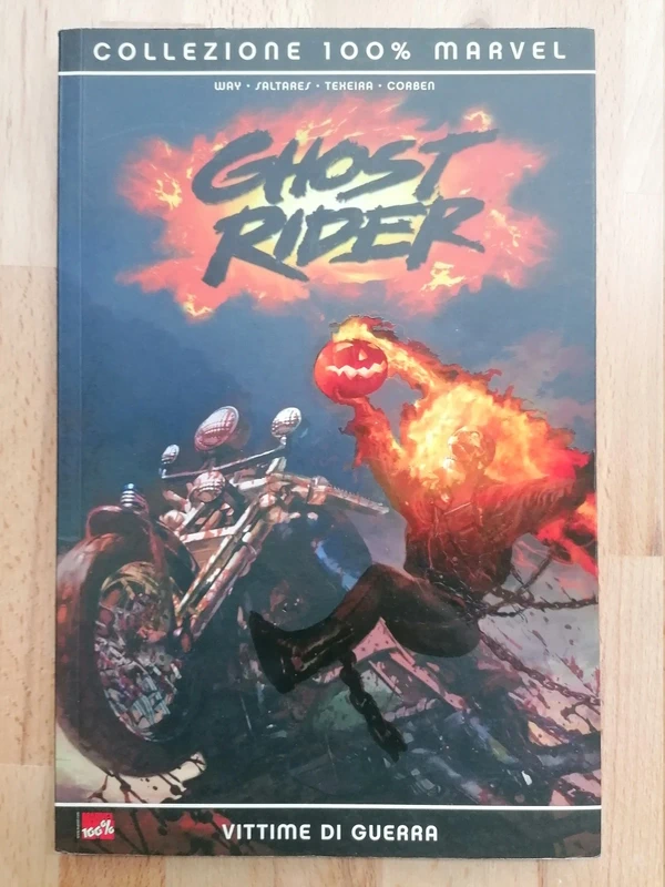 Ghost Rider - Vittime di Guerra Collezione 100% Marvel.