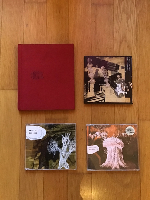 Radiohead Amnesiac Bundle – Special Book limited edition CD + Live Album & Singles 2001