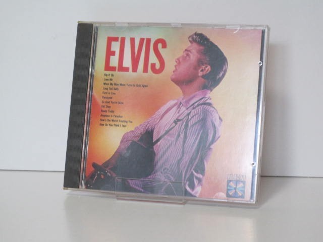 CD  Elvis Presley:  Elvis (2nd Album)  (1989 BMG Germany  Sticker Club Edition)