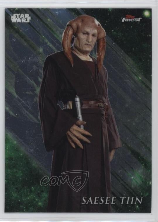 2018 Topps Finest Star Wars Saesee Tiin #82 yf0