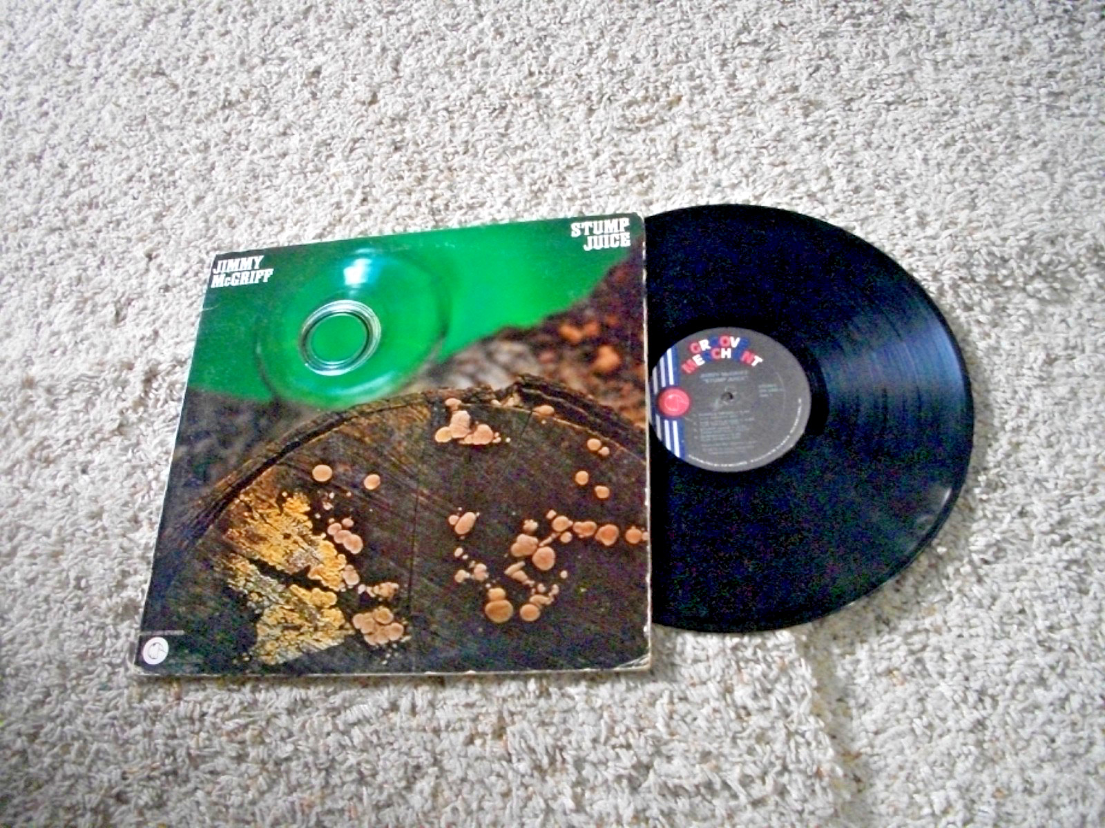 Jimmy McGriff LP-Stump Juice-1975-Groove Merchant-Gatefold-EX