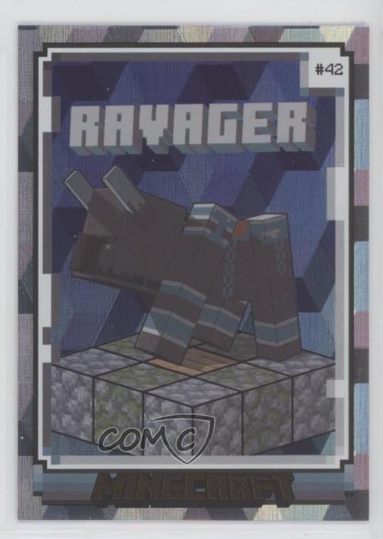 2024 Panini Minecraft Cubic Ravager #42 2vh