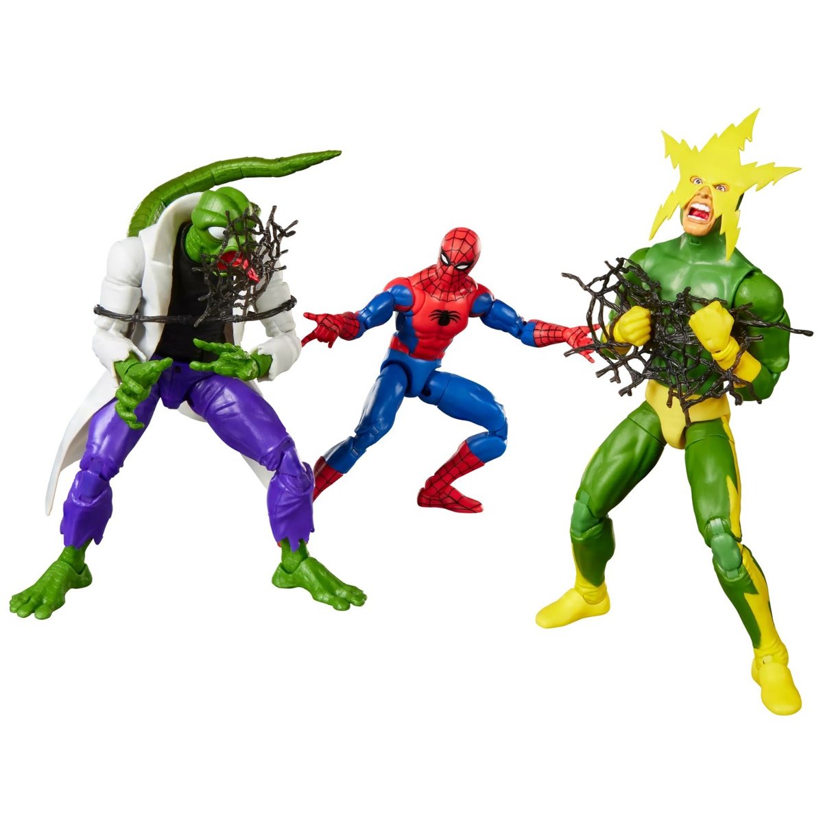 Hasbro Marvel Legends Spider-Man, Marvel’s Electro, & Marvel’s Lizard SDCC 2026