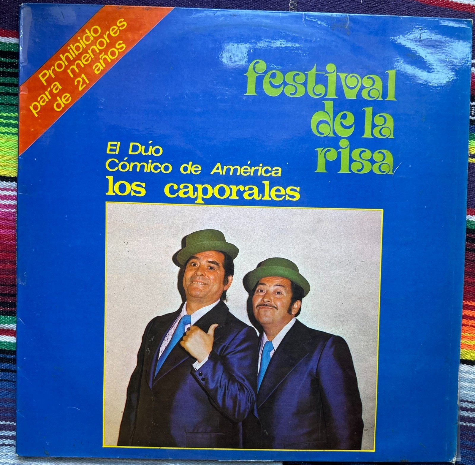 Los Caporales "Festival De La Risa" Vinyl Record LP