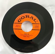 Buddy Holly 45 - Rave On - Coral 9-61985