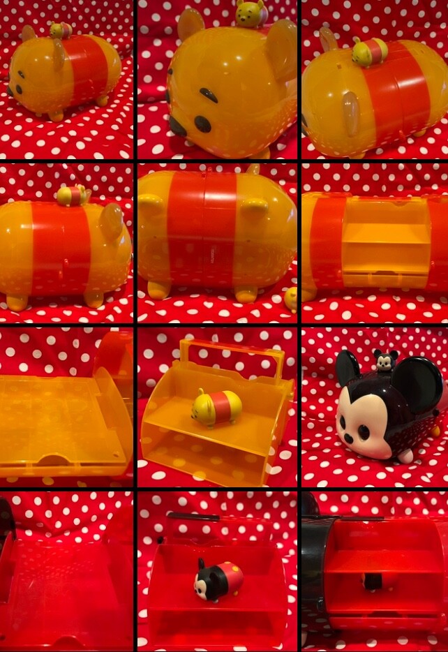 Esclusiva custodia in vinile Tsum Topolino Pooh RARA COMPLETA