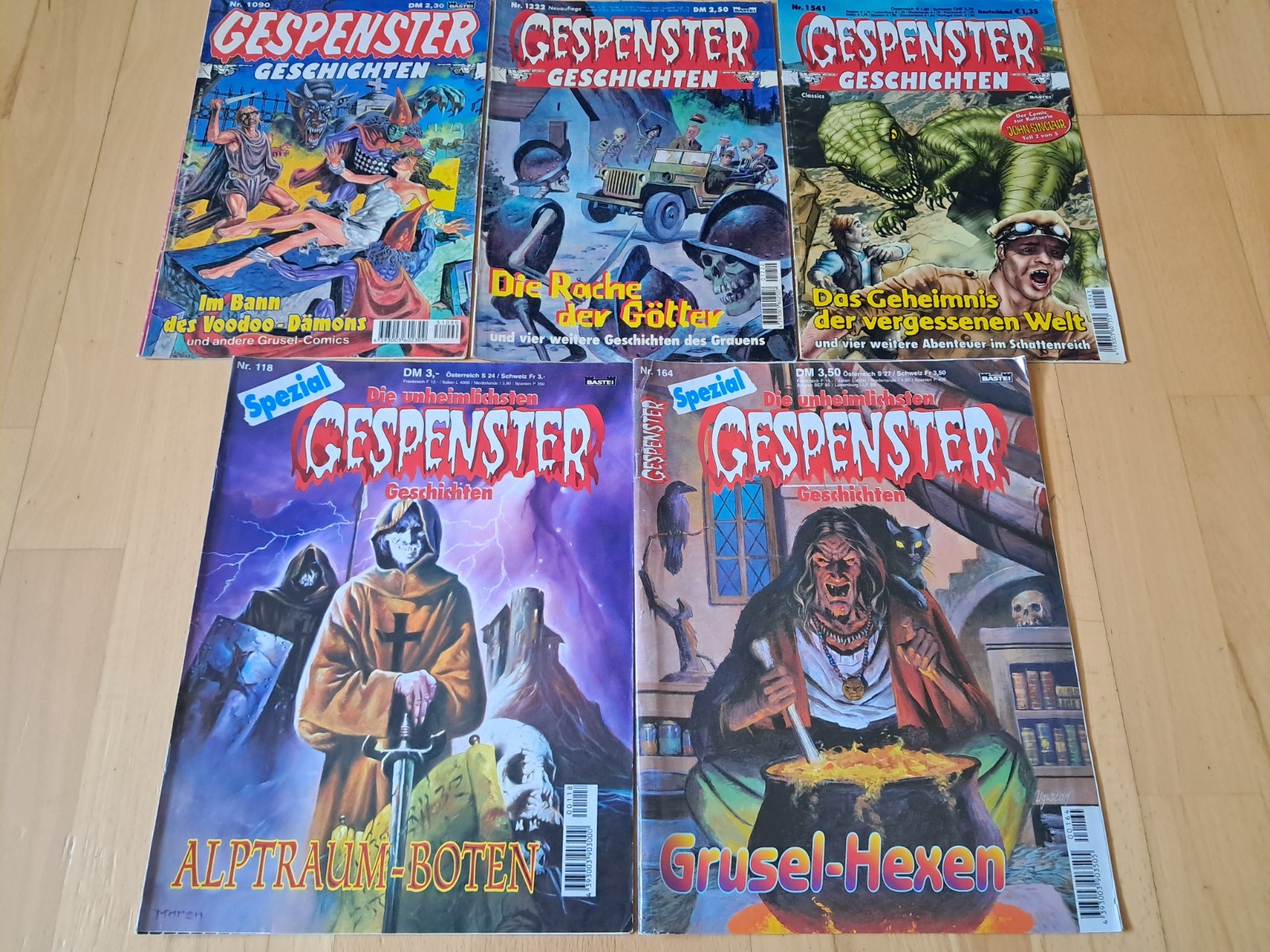 Storie di fantasmi, fantasmi speciali - raccolta 5 fumetti