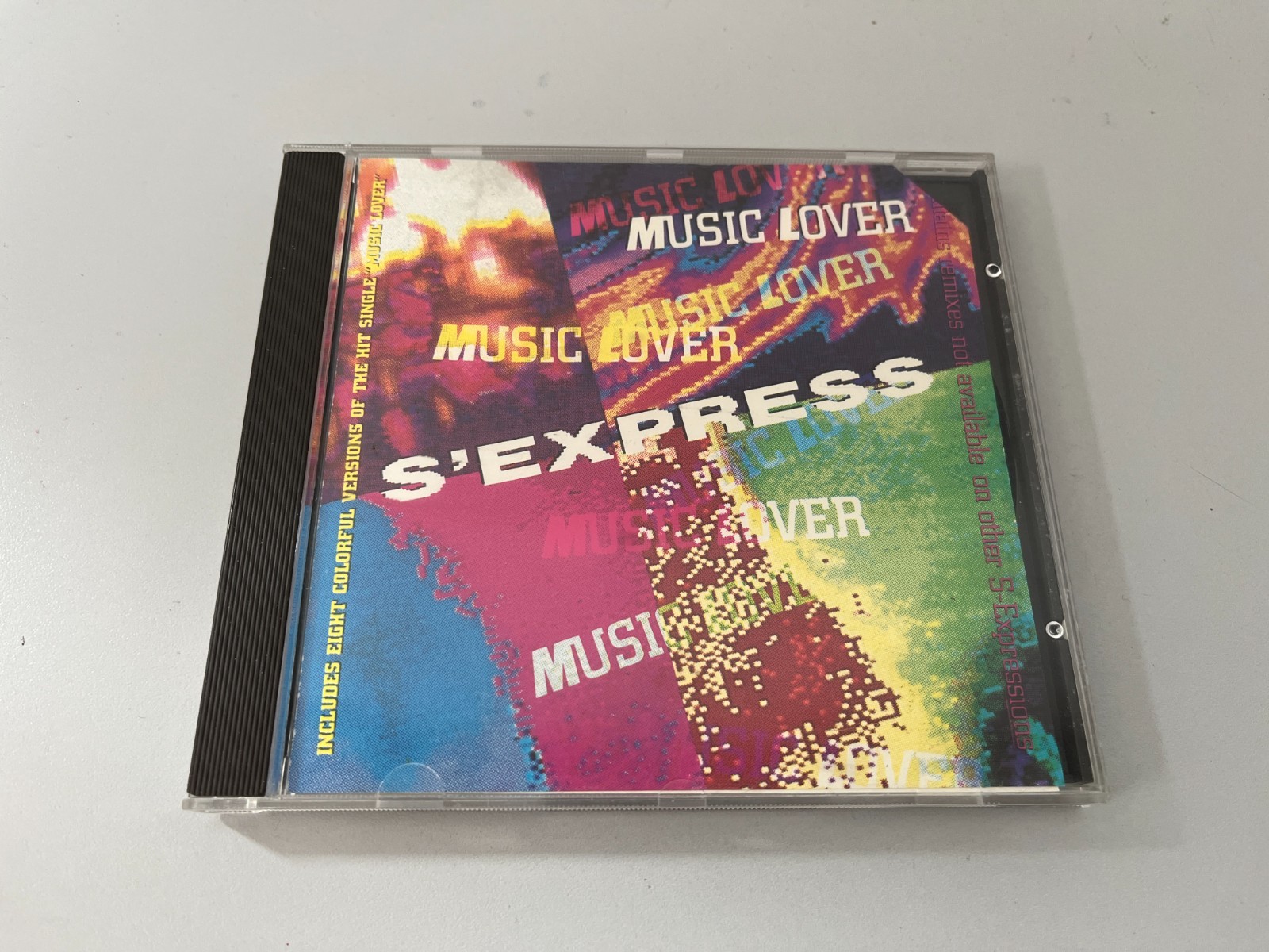 S'Express ‎– Music Lover - US Only 8 Mixes Maxi CD Single © 1989 -Shep Pettibone