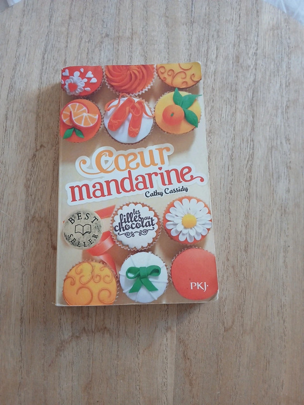 Livre Coeur mandarine