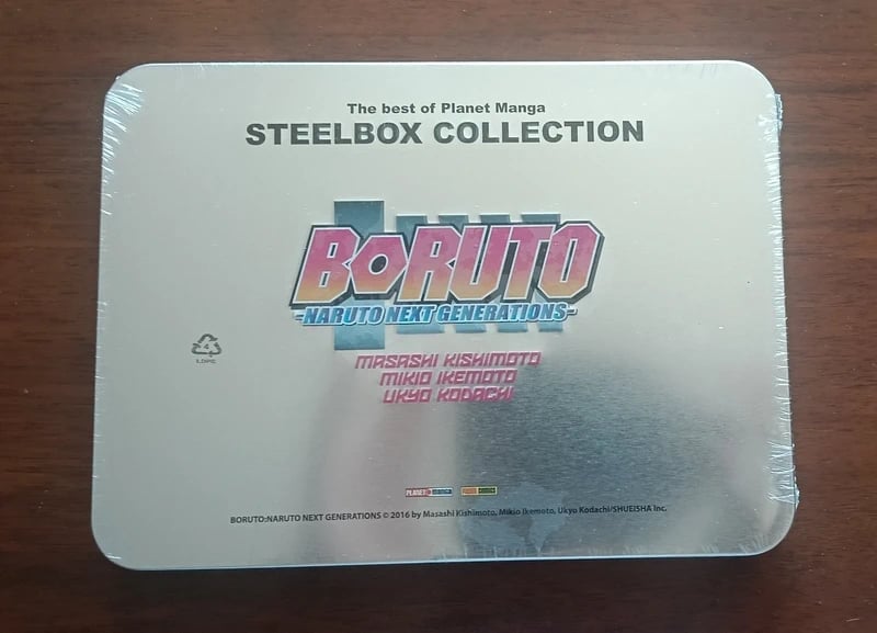Boruto steelbox collection variant 1 Planet manga panini comics