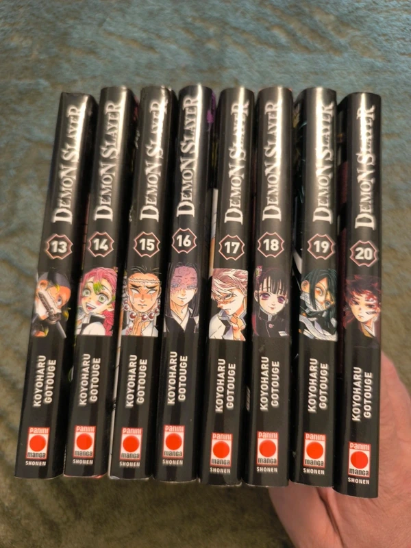 🇫🇷 Lot mangas Demon Slayer Tomes 13 à 20 VF - Panini Manga (8 tomes)