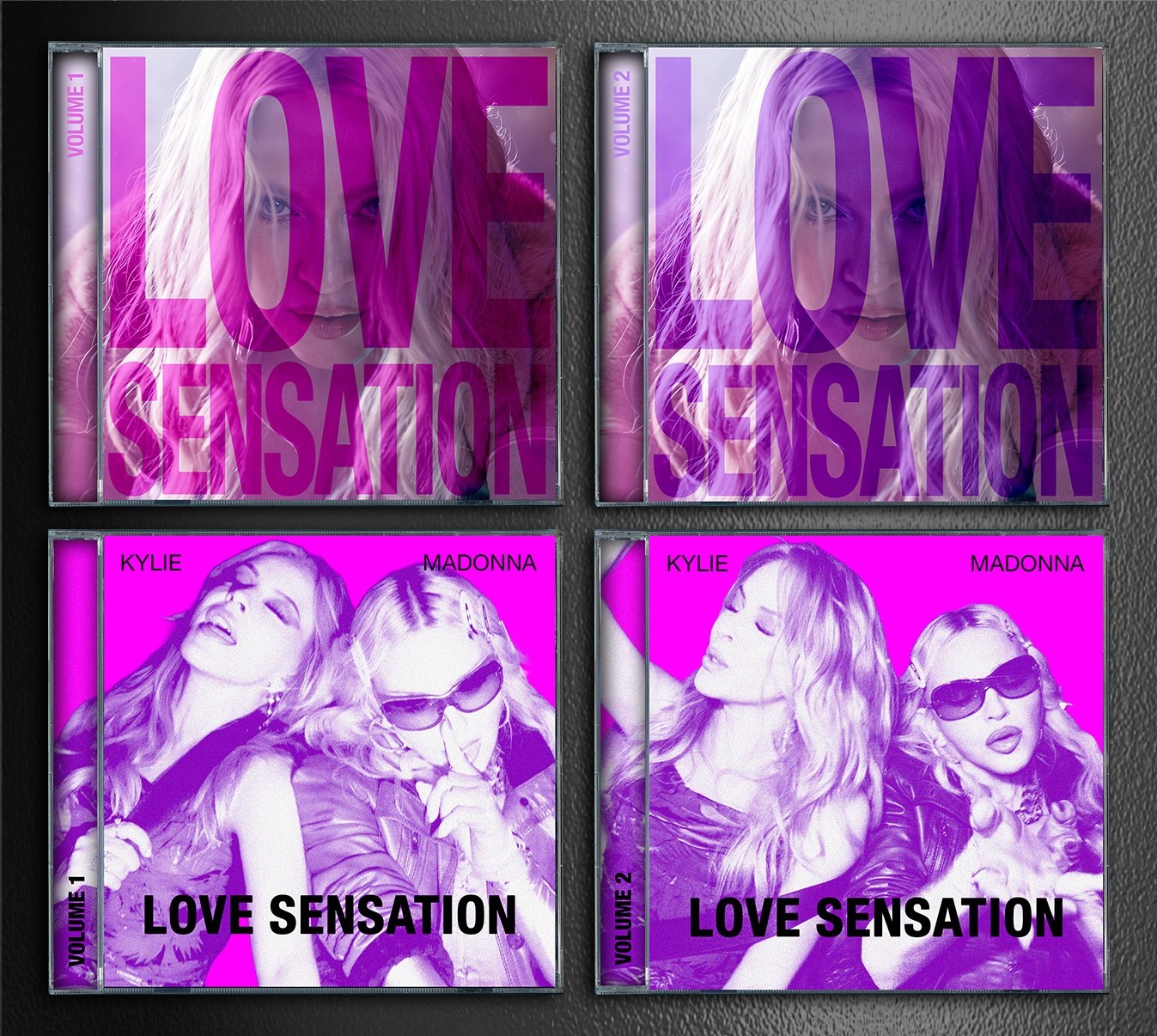 Madonna Love Sensation Remixed Collection 4 CDs Set