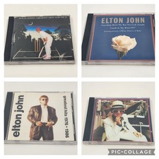 Elton John Greatest Hits CD Lot 4 Collection 1976 1986 Pop Rock Albums