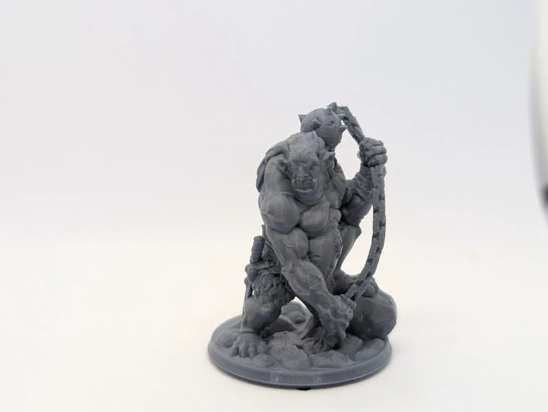 Miniatura Troll 4, per D&D e HeroQuest, da dipingere