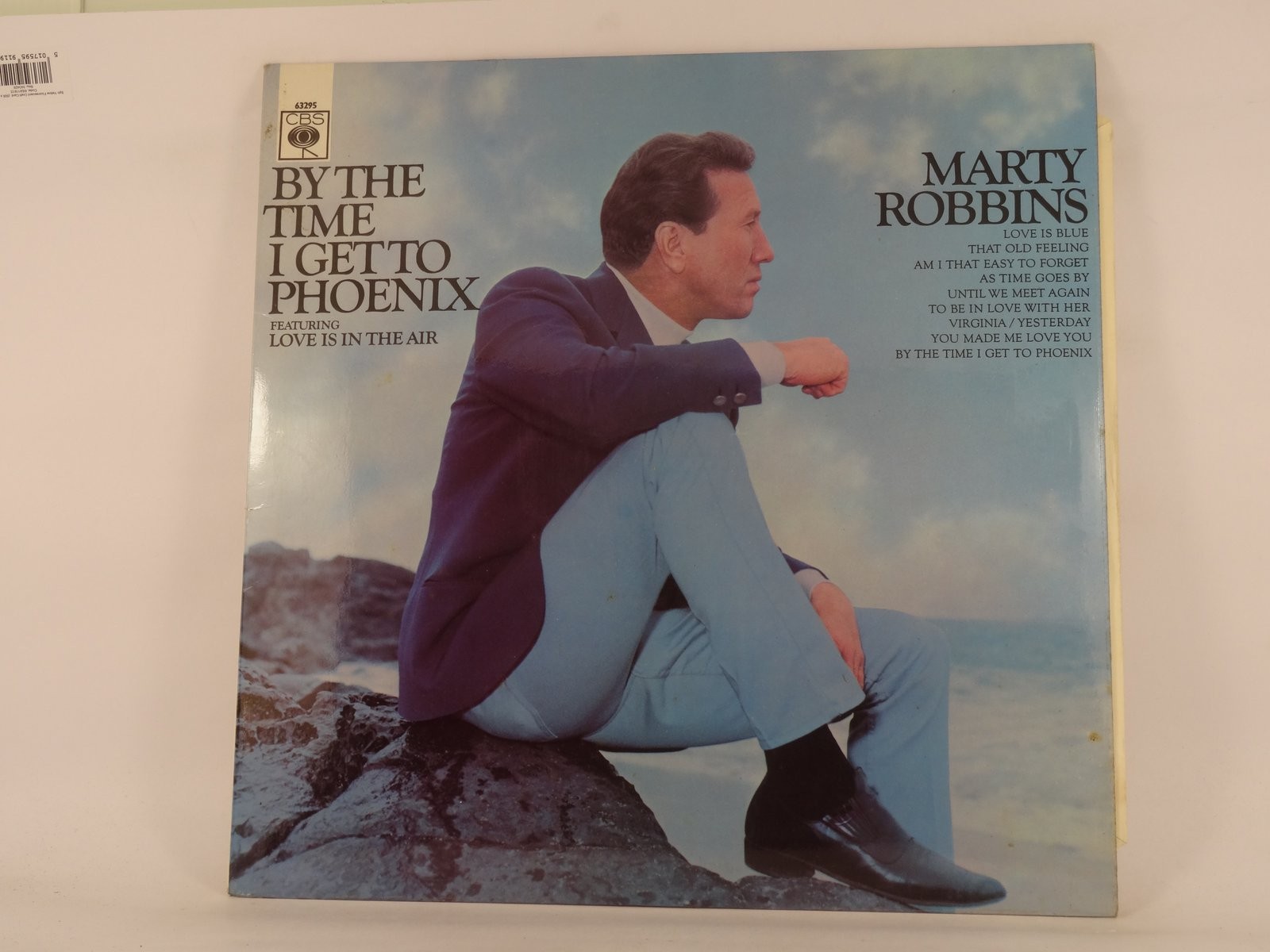 MARTY ROBBINS BY THE TIME I GET TO PHOENIX (434) LP CBS