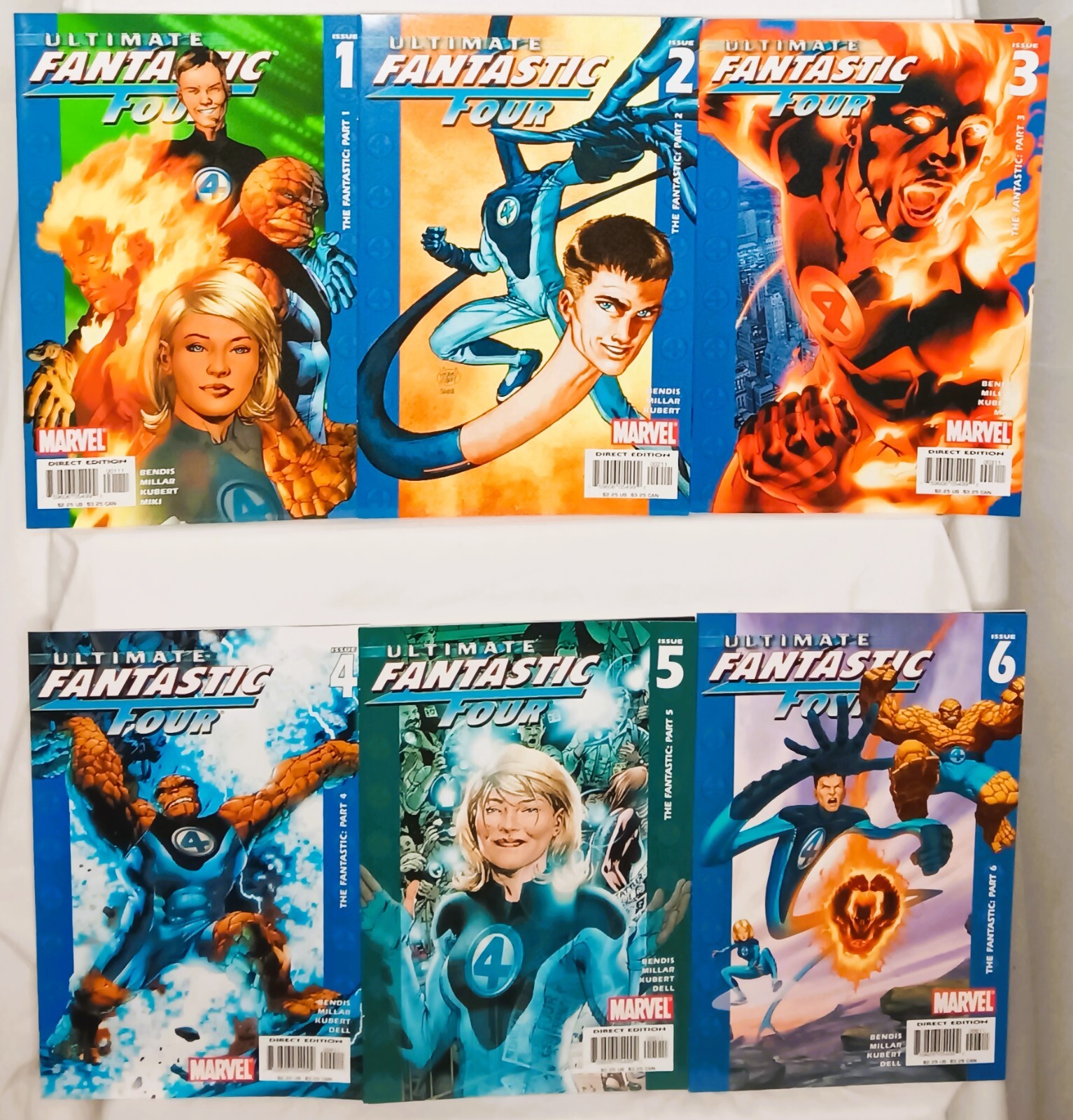 Ultimate FANTASTIC FOUR #1 - 6 | Adam Kubert | Il Fantastico | Marvel Comics