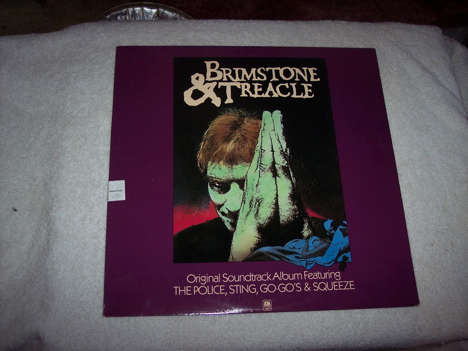 LP-BRIMSTONE &M TREACLE SOUNDTRACK  the police go go's sting    NM VINYL *  #111