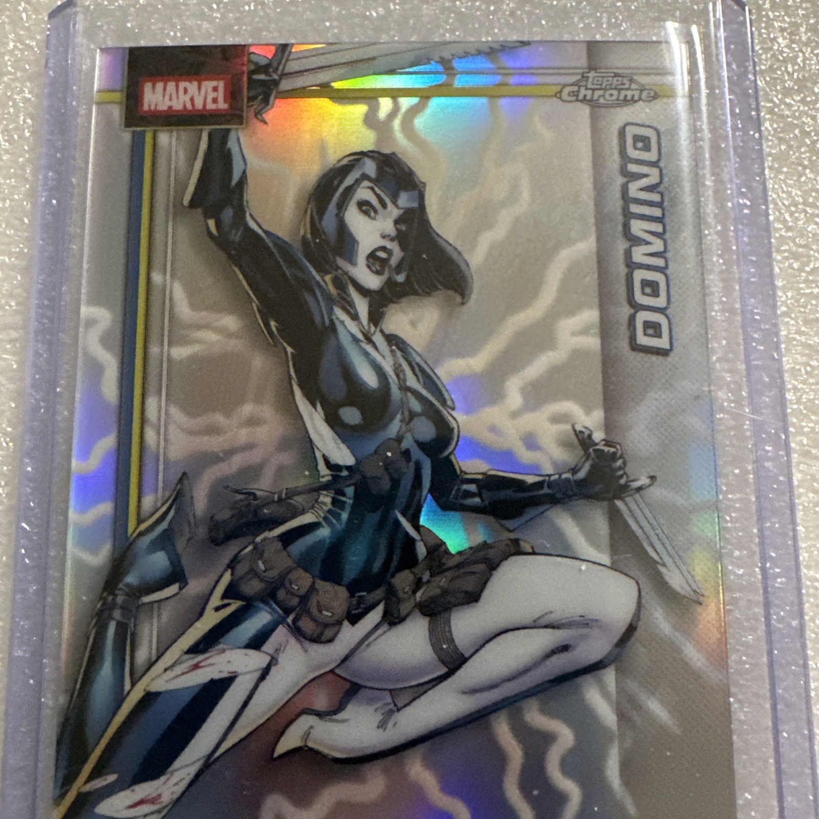 2026 Topps Chrome Marvel Domino #030 rifrattore