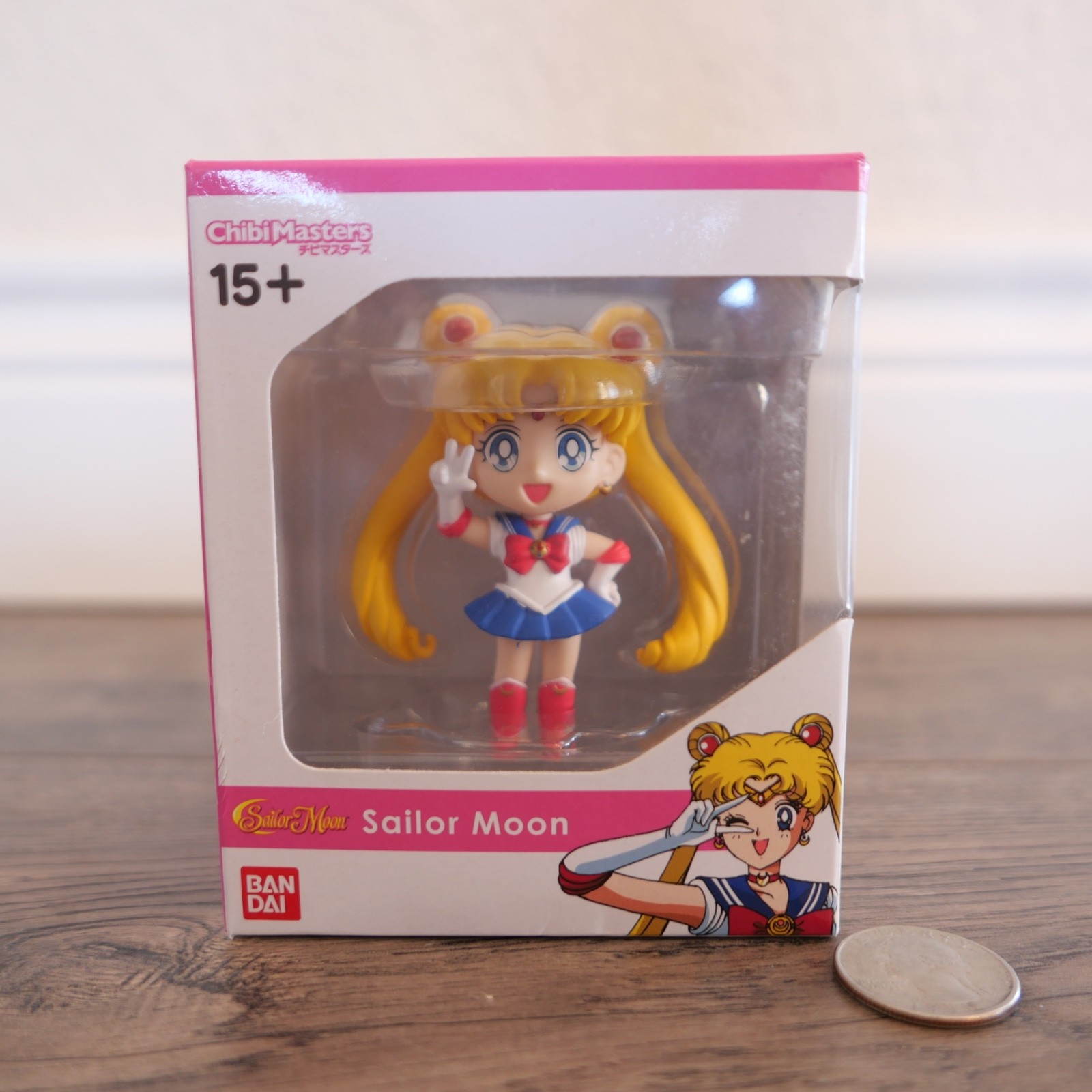 NIB!! Bandai Chibi Masters Pretty Guardian Sailor Moon Sailor Moon