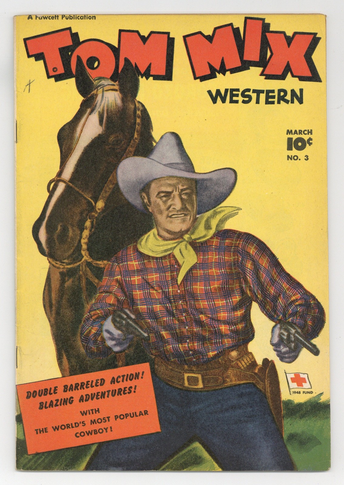 Tom Mix Western #3 VG/FN 5.0 1948