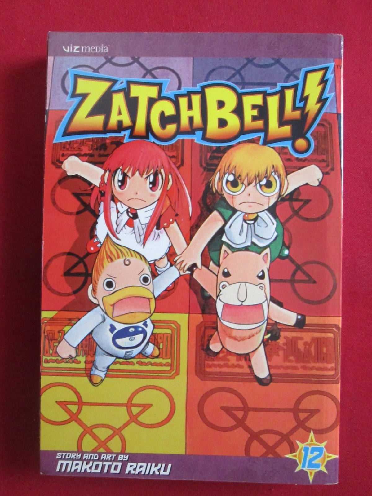Zatch Bell Manga Volume Vol 12 Viz Media Makoto Raiku