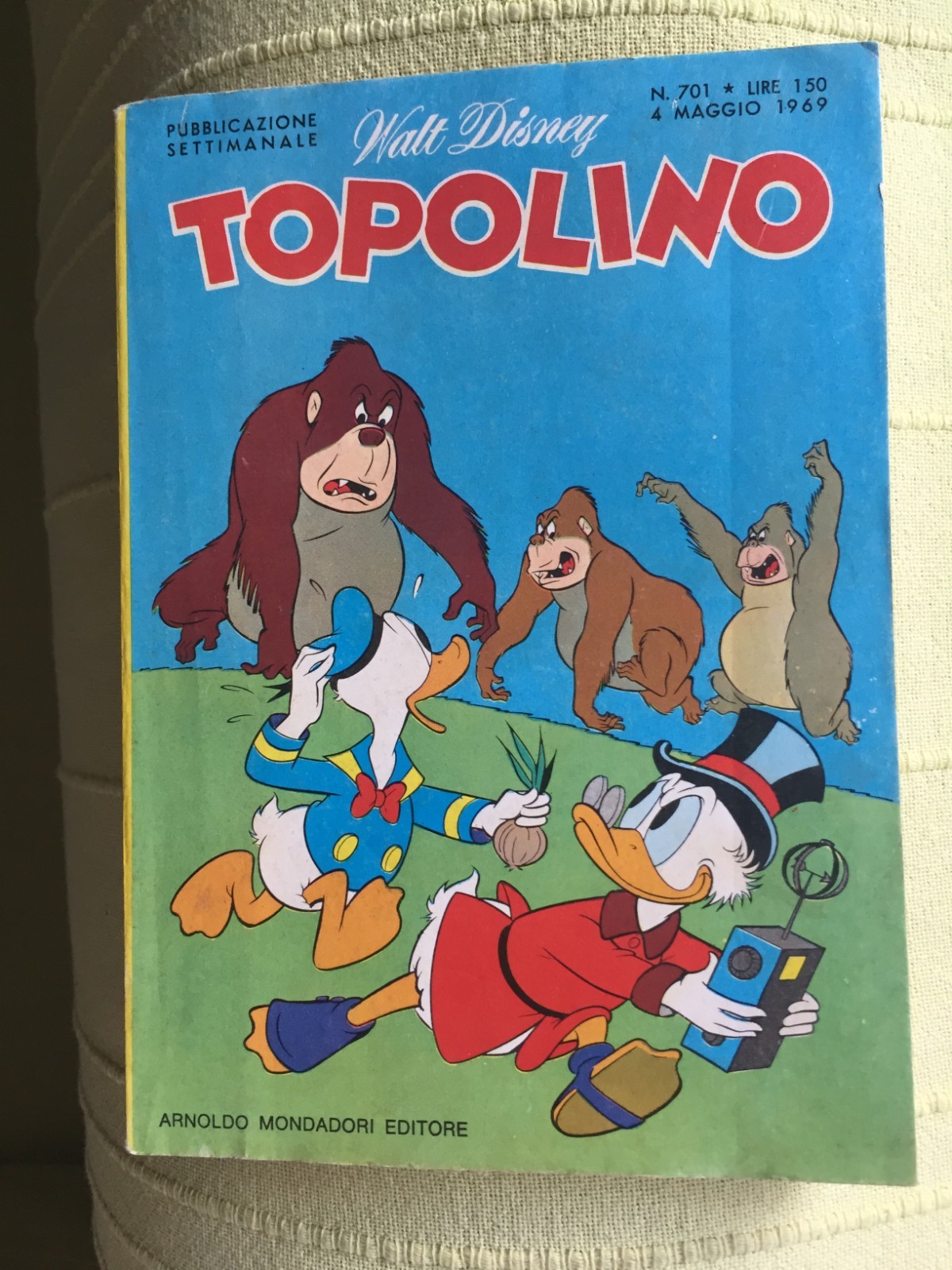 TOPOLINO N° 701 - 4 MAGGIO 1969,  CON I BOLLINI. EDICOLA!