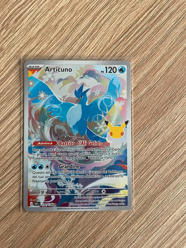 Articuno 30esimo anniversario illustration