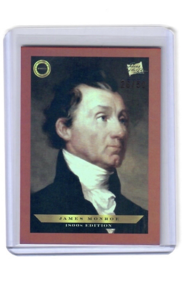 2024 Pezzi del Passato Edizione 1800 James Monroe Arcobaleno Rosso /50 #B-120