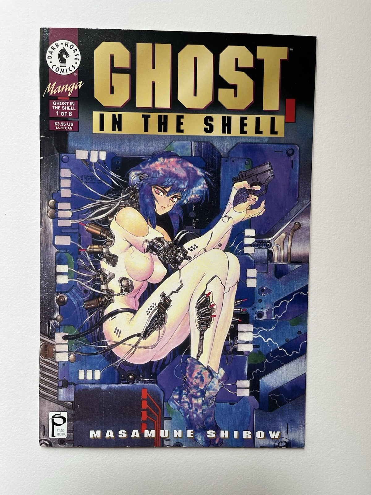 Ghost in the Shell #1 fumetto prima stampa Masamune Shirow 1995 Dark Horse manga 🔑